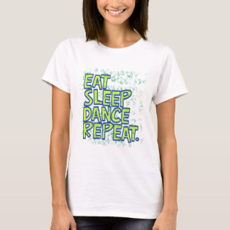 T-shirt manger la danse de sommeil