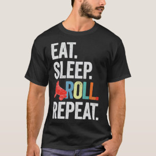 T-shirt Manger le sommeil ROLL répéter