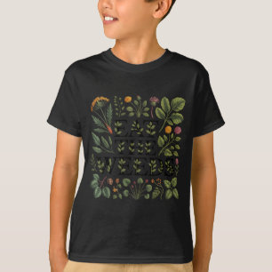 T-shirt Manger les mauvaises herbes drôle en fourrageant d