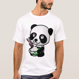 T-shirt Manger Panda