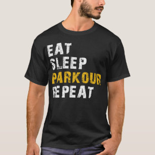 T-shirt manger parkour de sommeil