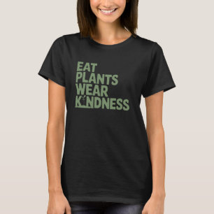 T-shirt Manger Plantes Porter Bienveillance Végétalien Vég