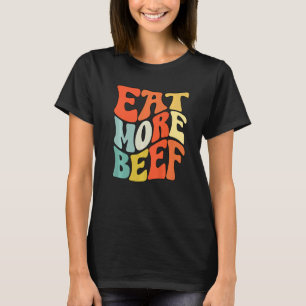 T-shirt Manger Plus De Boeuf Soutenir Les Agriculteurs Loc