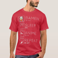 Manger Sleep Ramen Anime Panda Noodles Kawaii Japa