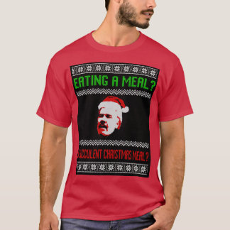 T-SHIRT MANGER UN REPAS UN REPAS SUCCULENT NOËL REPAS