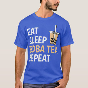T-shirt Mangez Boba Thé Boba Répéter Thé Bubble