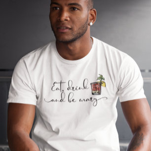T-shirt Mangez, Buvez et soyez Marie, Marie la Sanglante b