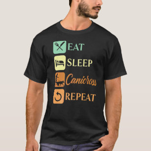 T-shirt Mangez des antimicrobiens du sommeil Répéter le ch