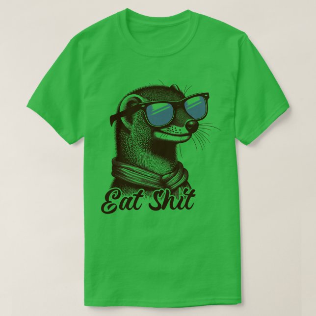 T-shirt Mangez des mangoustes (Design devant)