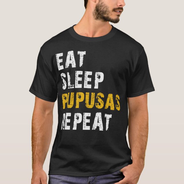 T-shirt mangez des poupées de sommeil (Devant)
