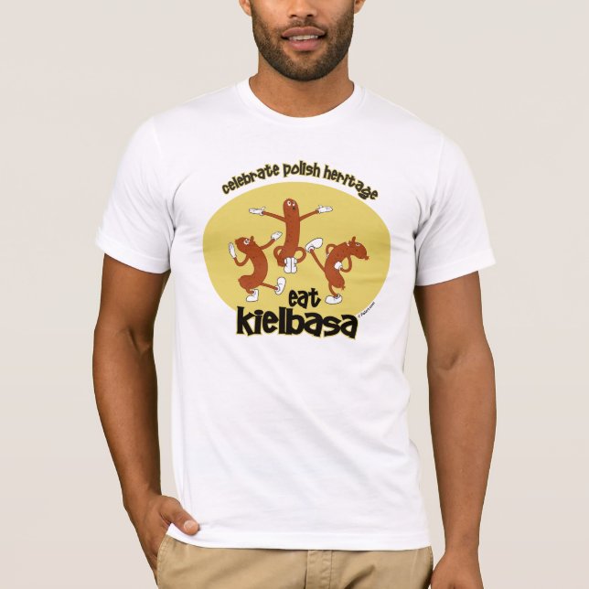 T-shirt Mangez Kielbasa (Devant)