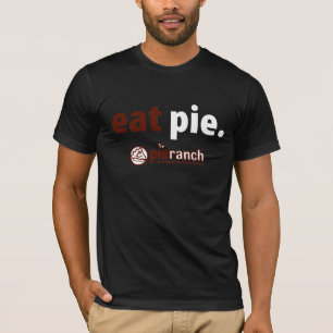 T-shirt Mangez la chemise de tarte