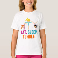 Mangez la gymnastique de Tumble Cute du sommeil