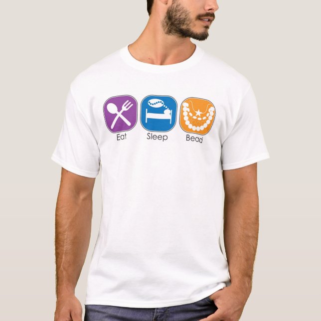 T-shirt Mangez la perle de sommeil (Devant)