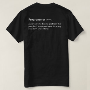 T-shirt Mangez la répétition de code de sommeil
