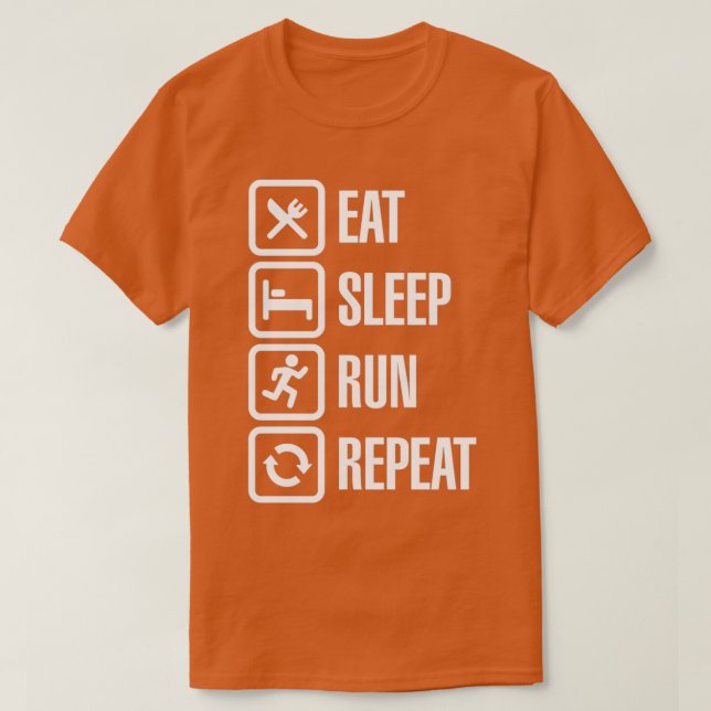 T-shirt Mangez la répétition de veille Essentiel  (Design devant)