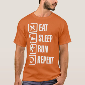 T-shirt Mangez la répétition de veille Essentiel 