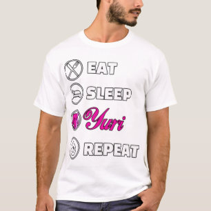T-shirt Mangez la répétition du yuri de veille