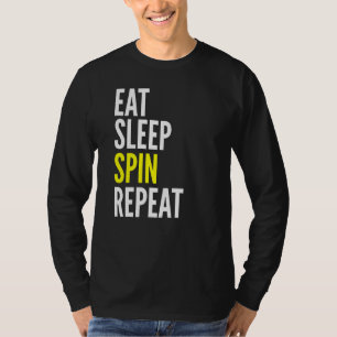 T-shirt Mangez la rotation du sommeil Répéter le sport tou