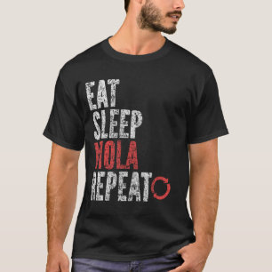 T-shirt Mangez l'alto du sommeil Répéter