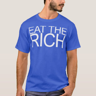 T-shirt Mangez Le Blanc Riche 4