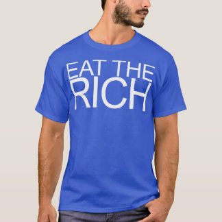 T-shirt Mangez Le Blanc Riche 4