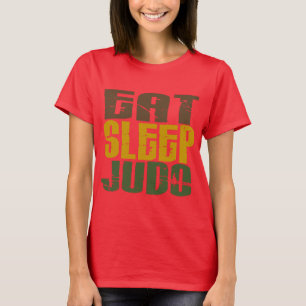 T-shirt Mangez le judo 1 de sommeil
