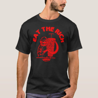 T-shirt Mangez Le Riche Doner Döner Kebab Karl Marx Social
