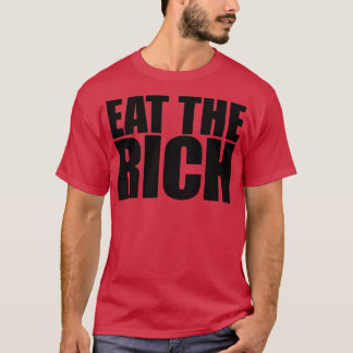 T-shirt Mangez Le Riche Noir 3