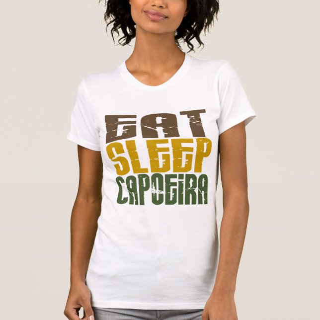 T-shirt Mangez le sommeil Capoeira 1 (Devant)
