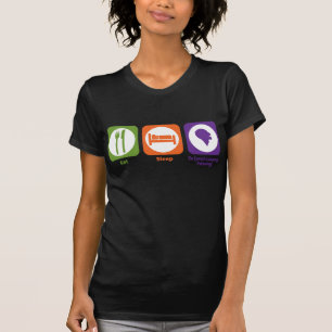 T-shirt Mangez le sommeil font la pathologie de