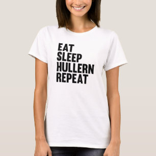 T-shirt Mangez Le Sommeil Hullern Répétez Le Sport Avec Le
