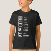 Mangez le sommeil K-Pop Répétez la musique Kpop Fa