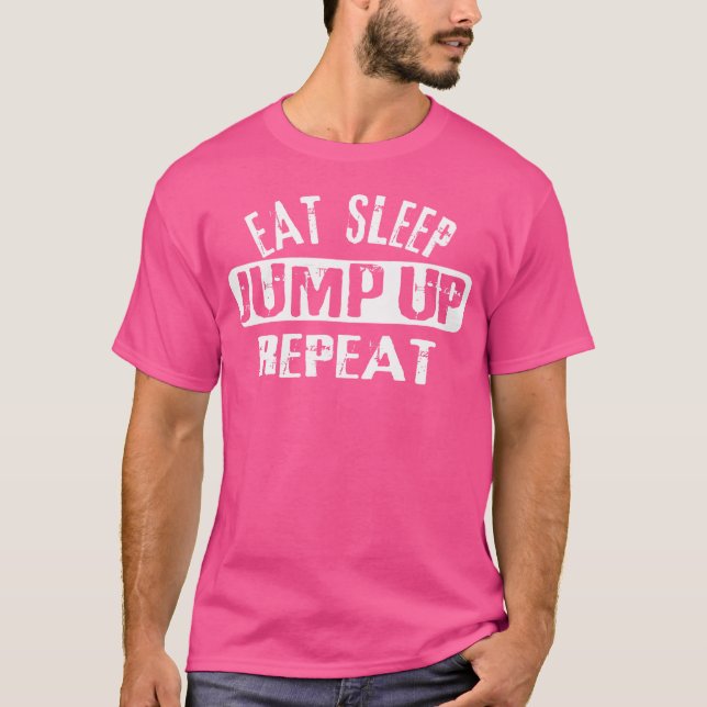 T-shirt Mangez Le Sommeil Reprenez Le Tambour Répétez N Ba (Devant)