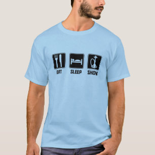 T-shirt Mangez le sommeil Shisha