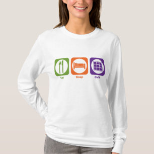 T-shirt Mangez l'édredon de sommeil