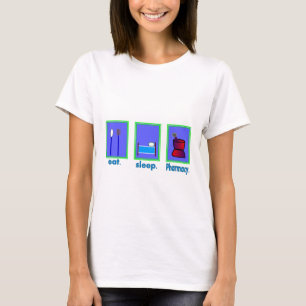 T-shirt Mangez les cadeaux de pharmacien de pharmacie de