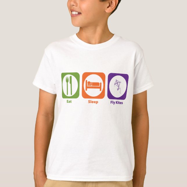 T-shirt Mangez les cerfs-volants du sommeil (Devant)