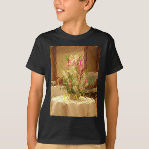 T-shirt Mangez Love Play Flowers pour toute belle saison o