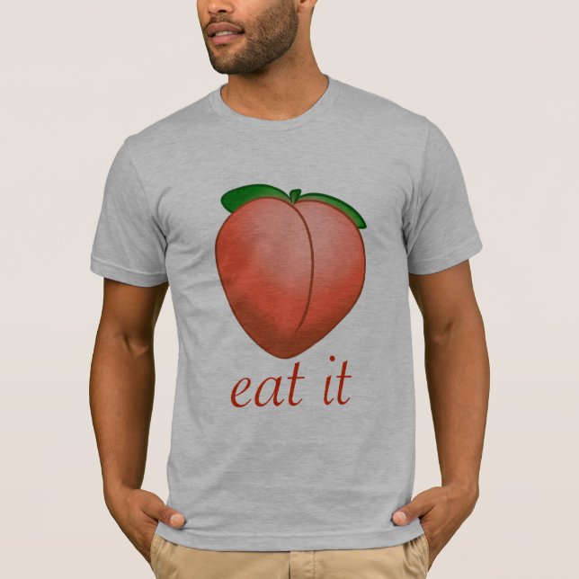 T-shirt Mangez ma pêche (Devant)