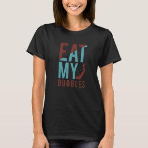 T-shirt Mangez Mes Bulles Amusante Nage Nage Nage