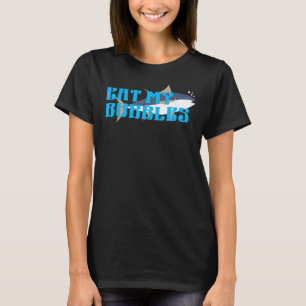 T-shirt Mangez Mes Bulles Baignade Rencontrez L'Équipe Bai