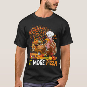 T-shirt Mangez Plus Pizza Thanksgiving Sauvez Turquie Auto