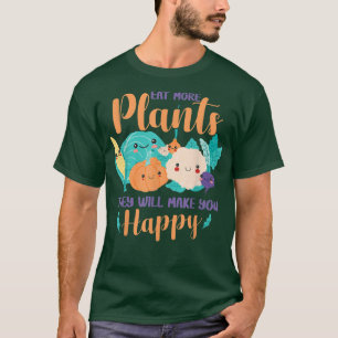 T-shirt Mangez plus Plante Légume World Vegetarian Day Veg