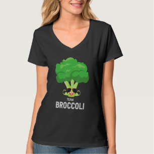 T-shirt Mangez Sain J'Aime Équipe Broccoli Plante Distr