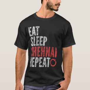 T-shirt Mangez Sleep Shehnai Répéter