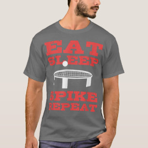 T-shirt Mangez Sleep Spike Repeat - Spike Ball Jardin T-Sh