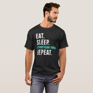 T-shirt Mangez. Sommeil. Faites les choses d'entrepreneur