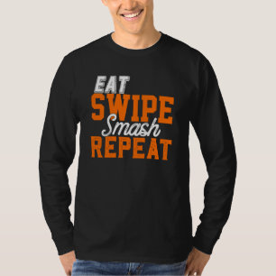 T-shirt Mangez Swipe Smash En Ligne Rencontre Unique P Y F