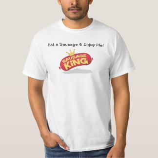 T-shirt Mangez une saucisse